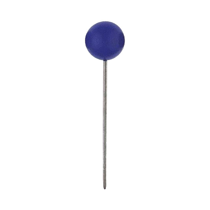 Markierungsnadeln blau
