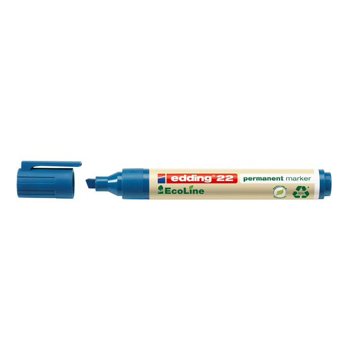 Permanentmarker blau