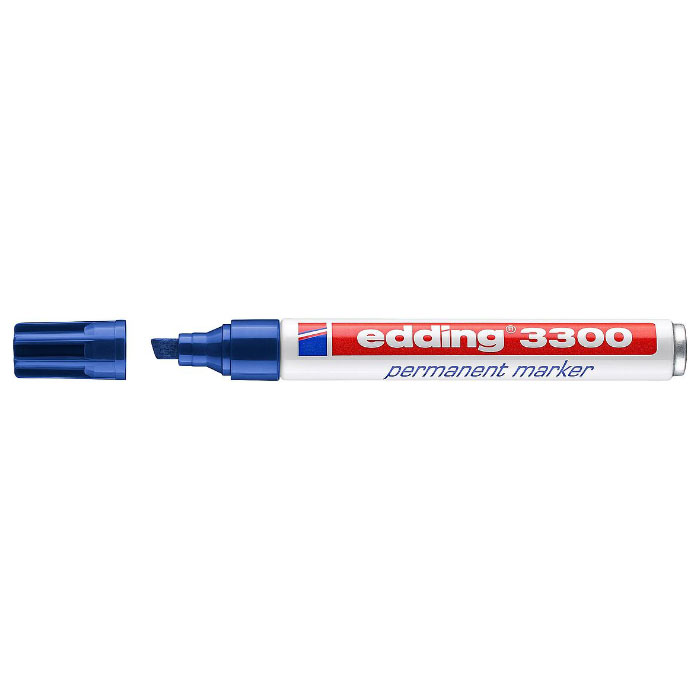 Permanentmarker blau