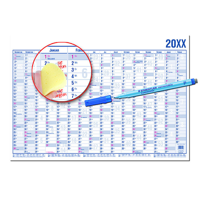 Plakatkalender 2023 16 Monate