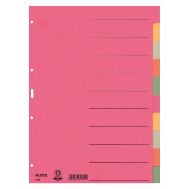 Register A4 10-teilig blanko