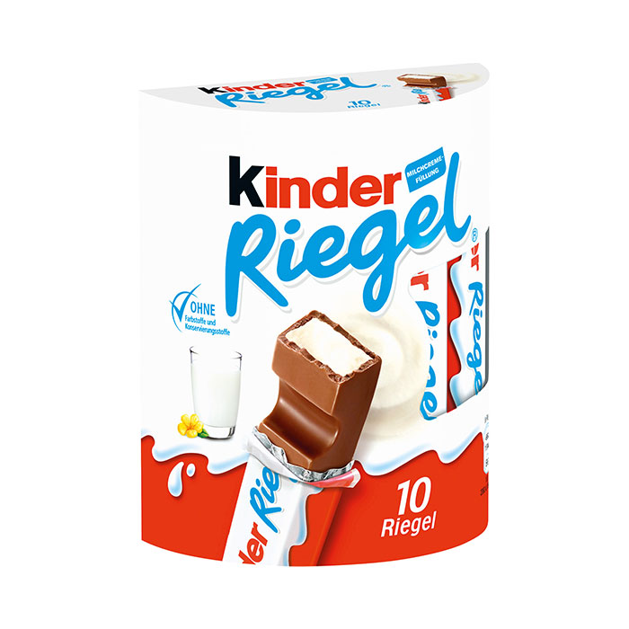 kinder Riegel Vollmilchschokolade 10 x 21 g
