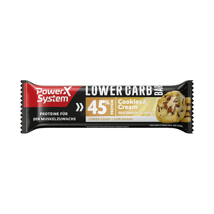 Proteinriegel Power System Lower Carb Bar 1 x 40 g