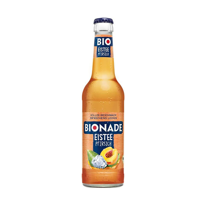 Eistee Bionade Peach 12 x 0,33 l